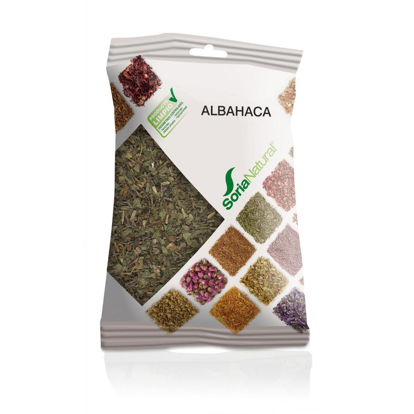 Hojas de albahaca Soria Natural, 40 g