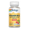 Vitamina B12 1000 mcg con Ácido Fólico Solaray  90 comprimidos