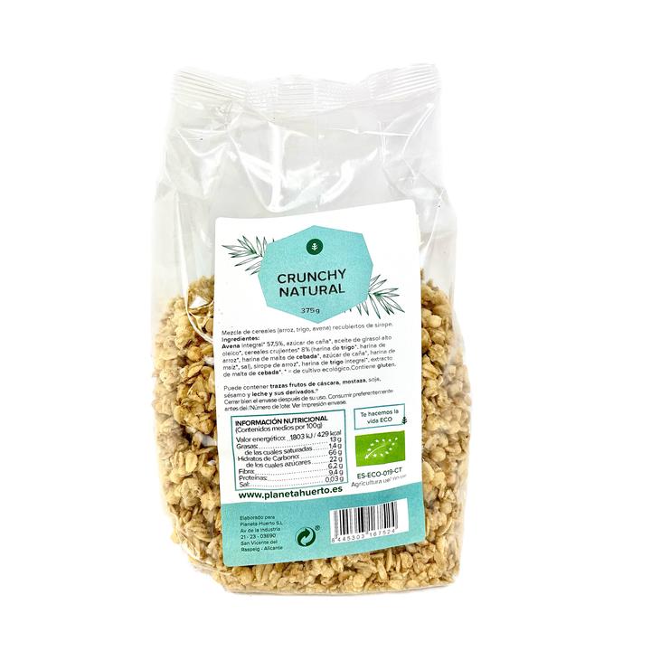 Muesli crunchy natural ECO Planeta Huerto 375 g