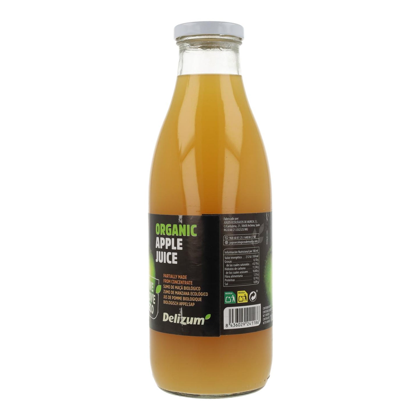 Zumo de Manzana ecológico Delizum 200 ml
