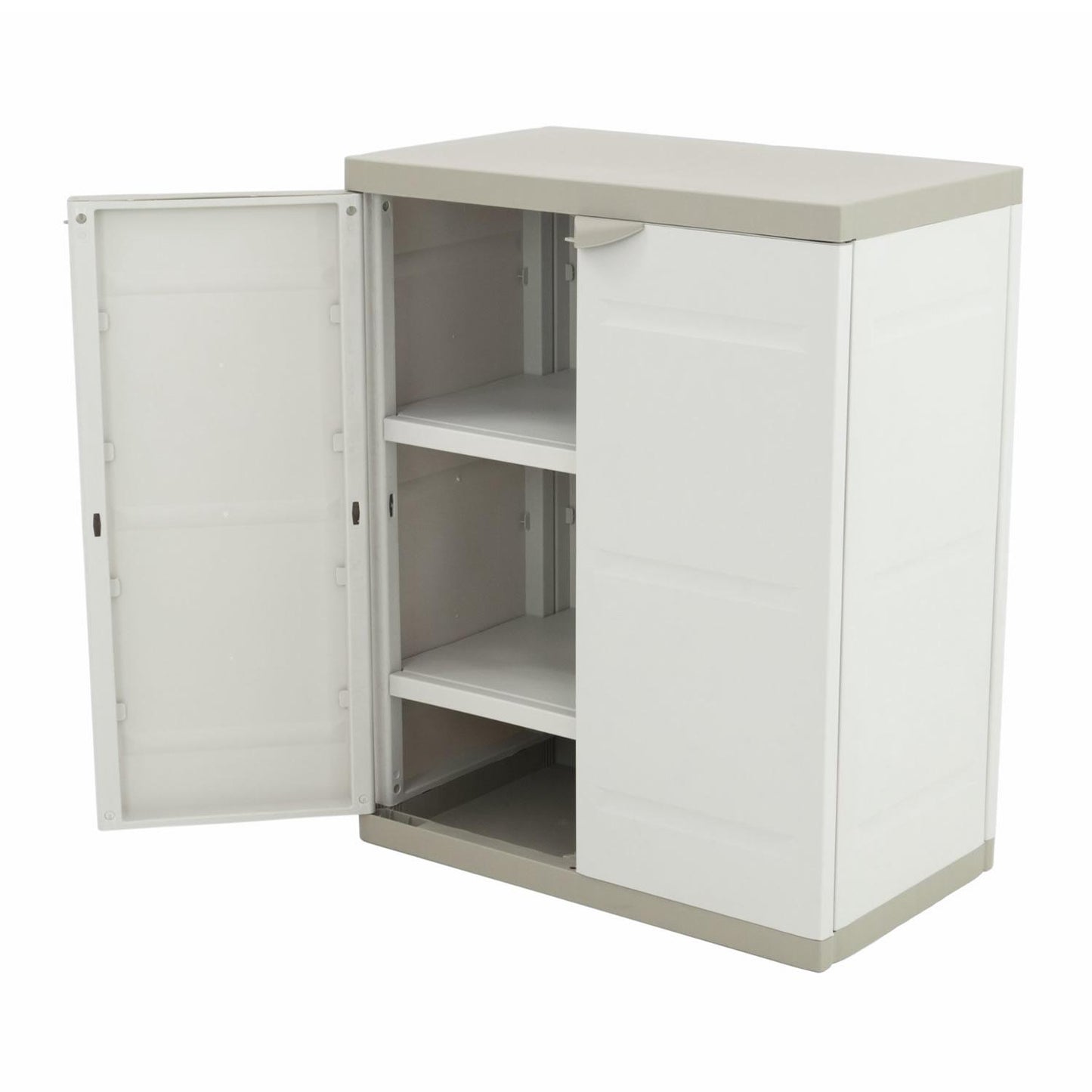 Medio Armario 70 cm Titanium Plastiken Beige