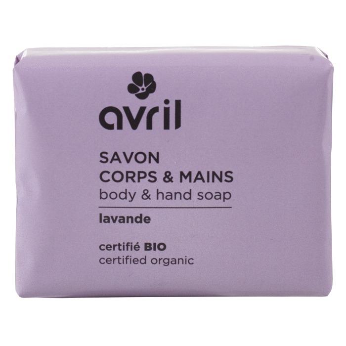 Jabón de lavanda para cuerpo y manos Avril 100g