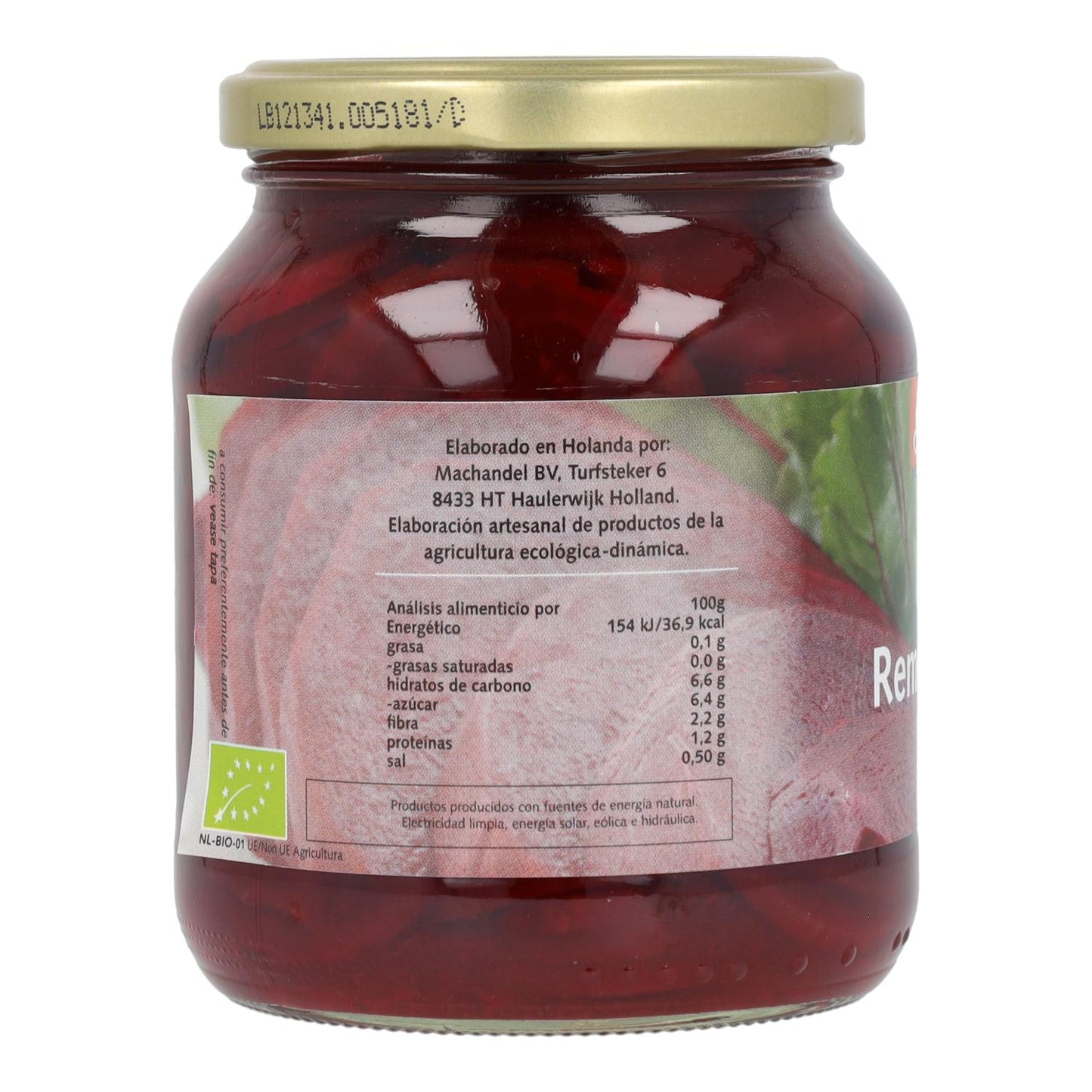 Remolacha Bio Demeter Machandel 350 g