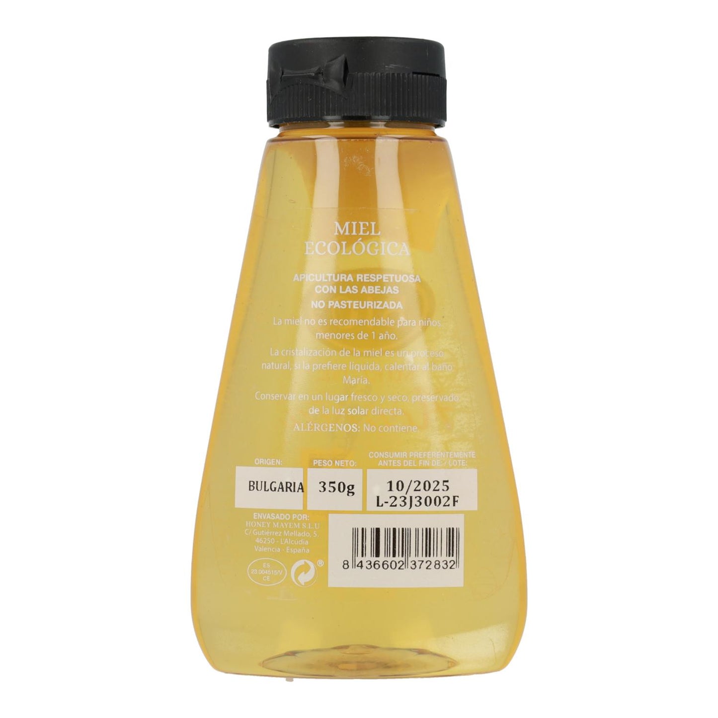 Miel acacia bio Mayem antigoteo 350 g
