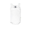 Body desmangado sport en color blanco