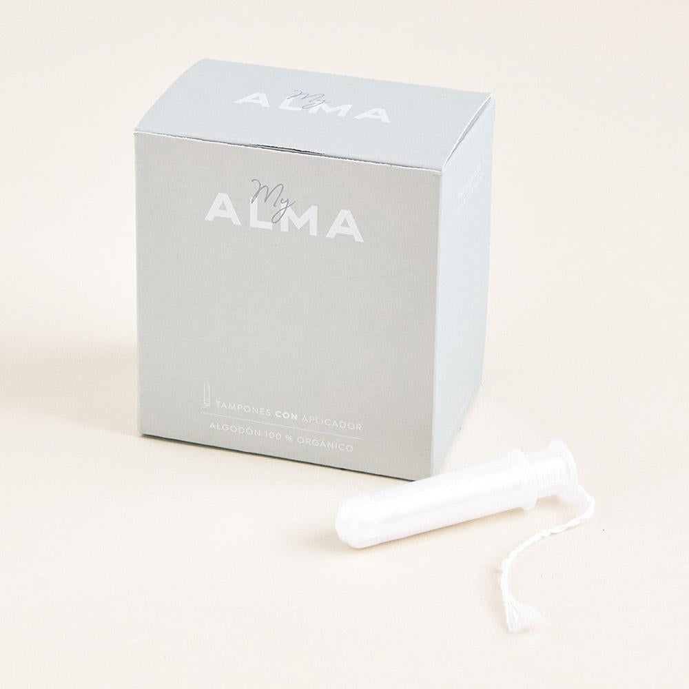 Tampones con aplicador absorción mini ECO My Alma 14 Uds