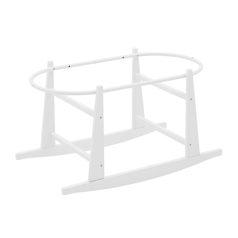 Portamoises Madera Balancín Liso Blanco Cambrass