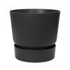 Macetero con plato integrado Greenville Elho Antracita 30 cm