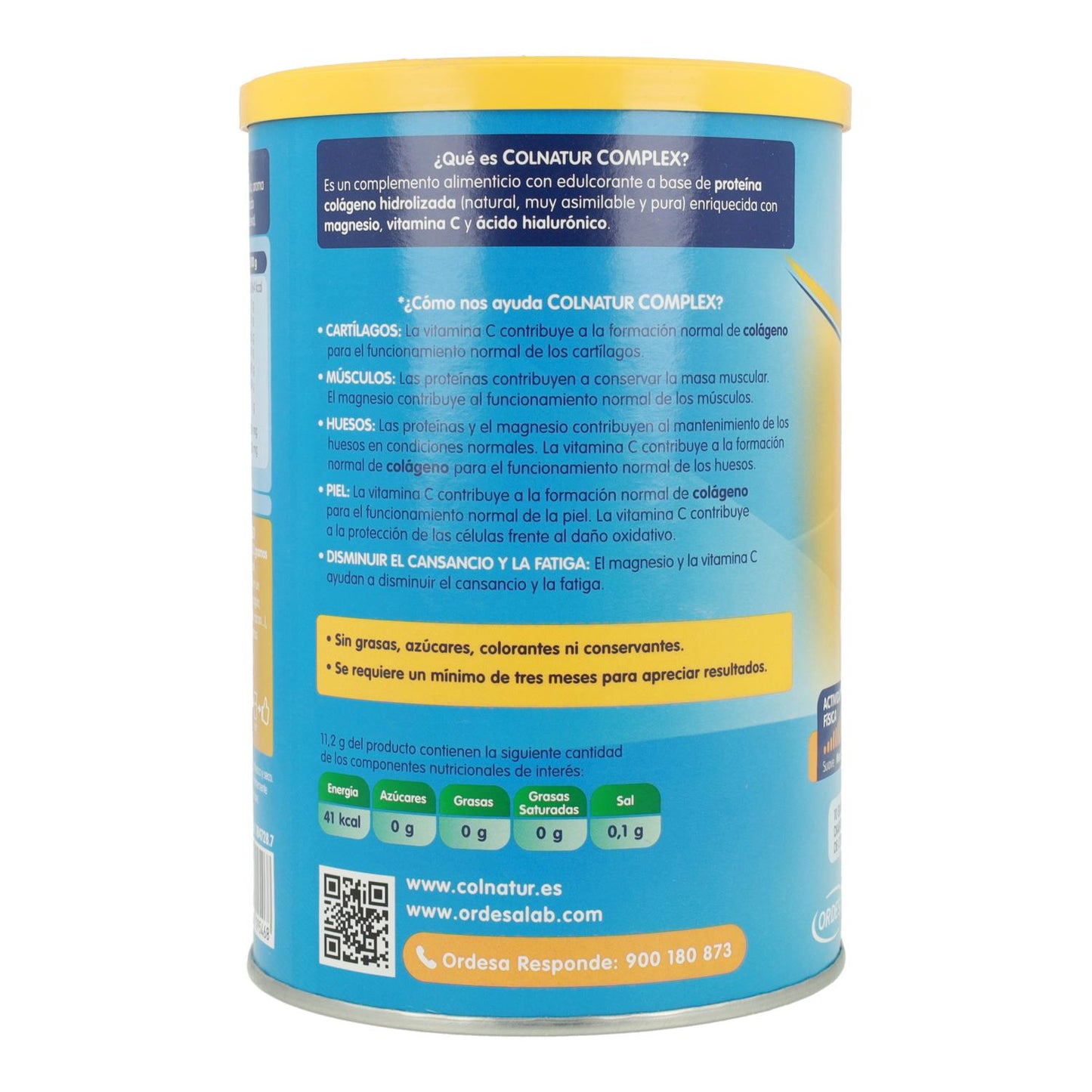 Colágeno complex vainilla gourmet 330 g Colnatur