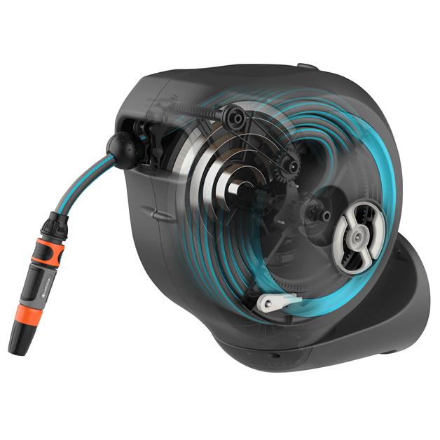 Portamanguera de pared RollUp S 15 m Gardena