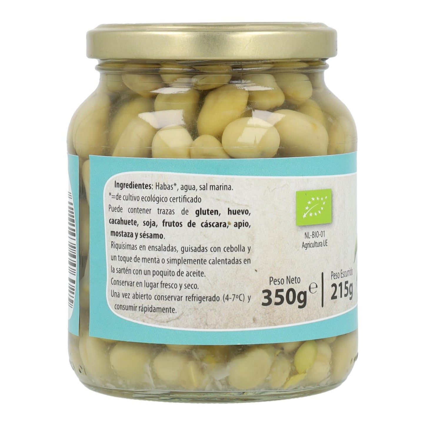 Habas al Natural, 350g. Natursoy