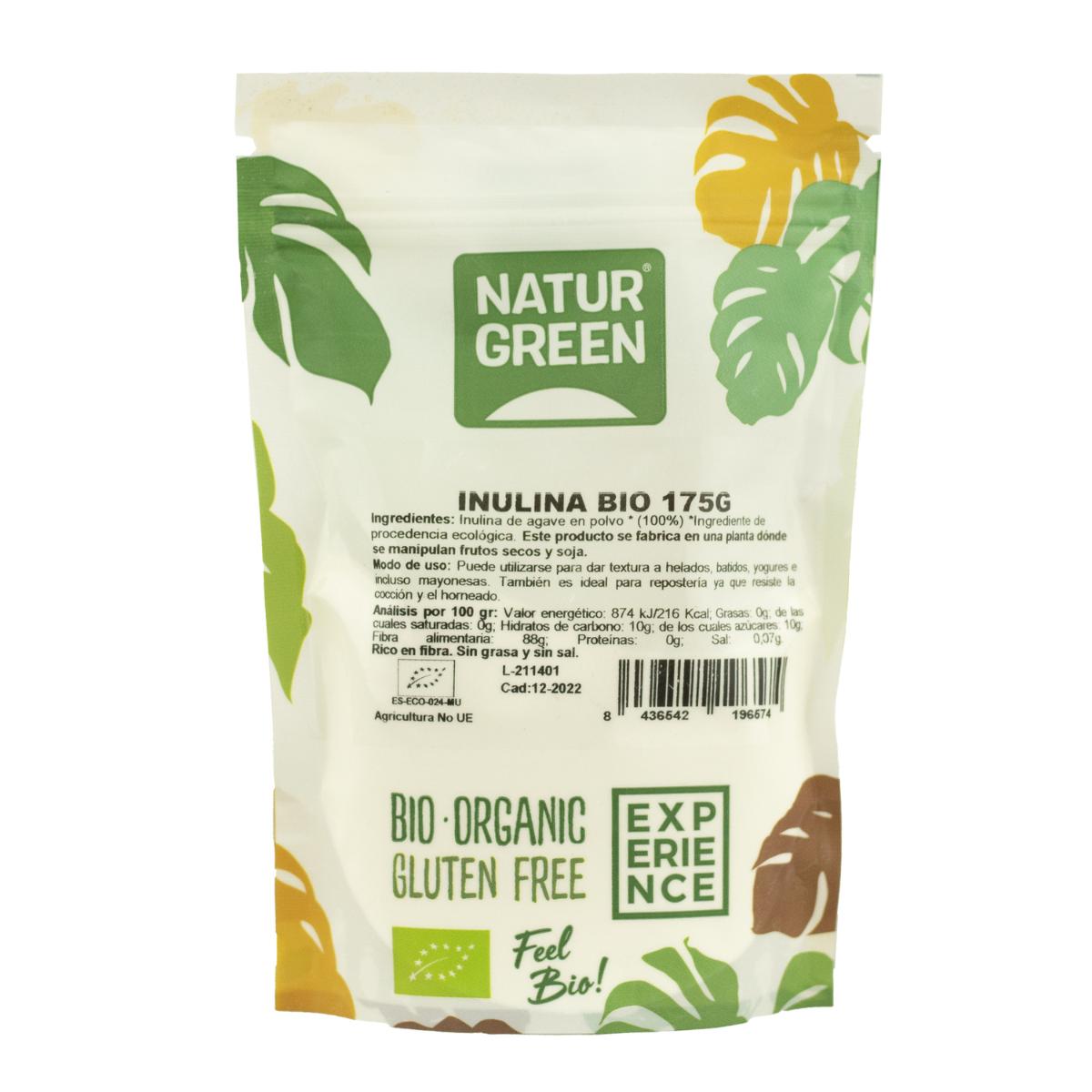 Inulina Bio NaturGreen 175 g