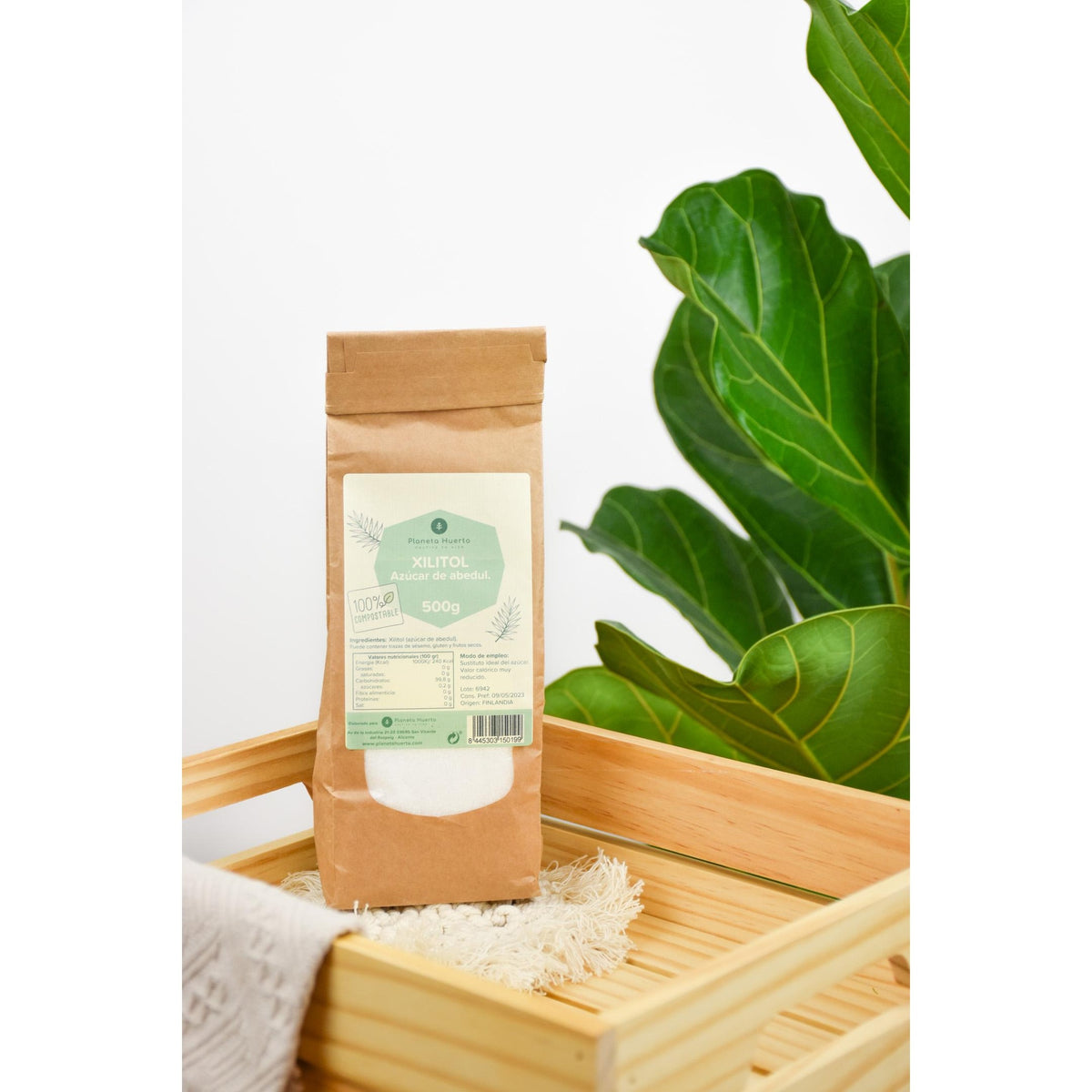Azúcar de Abedúl Xilitol Planeta Huerto 500 g