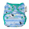 Pañal de Tela de Bambú blue Puffin Close Pop-In Corchetes