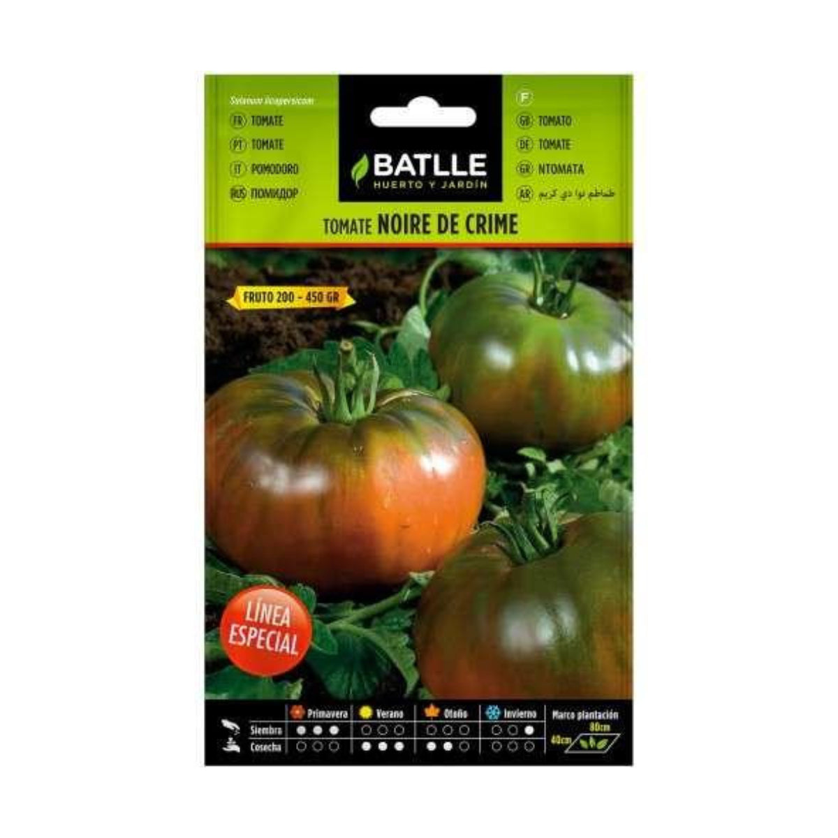 Semillas de Tomate Noire de Crime Batlle