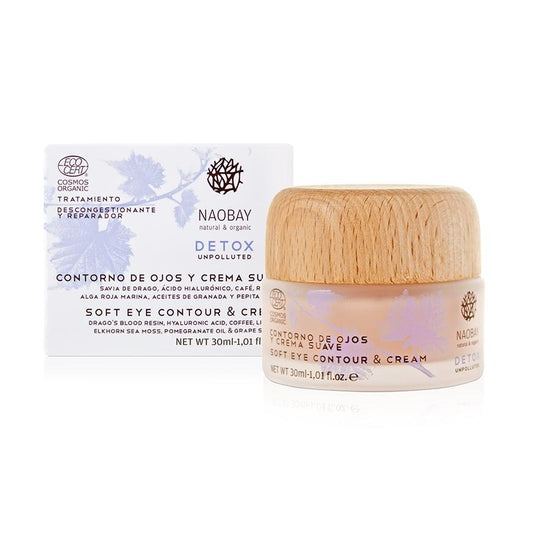 Contorno de ojos y crema suave Naobay 30 ml