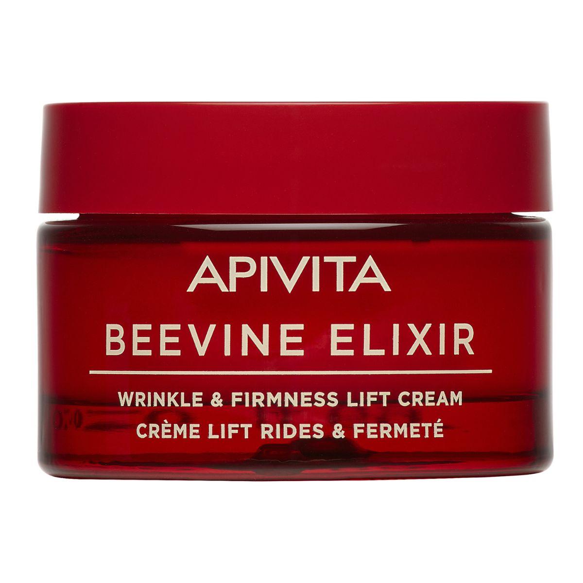 Crema lift arrugas & firmeza - Textura ligera BEEVINE ELIXIR, APIVITA 50 ml