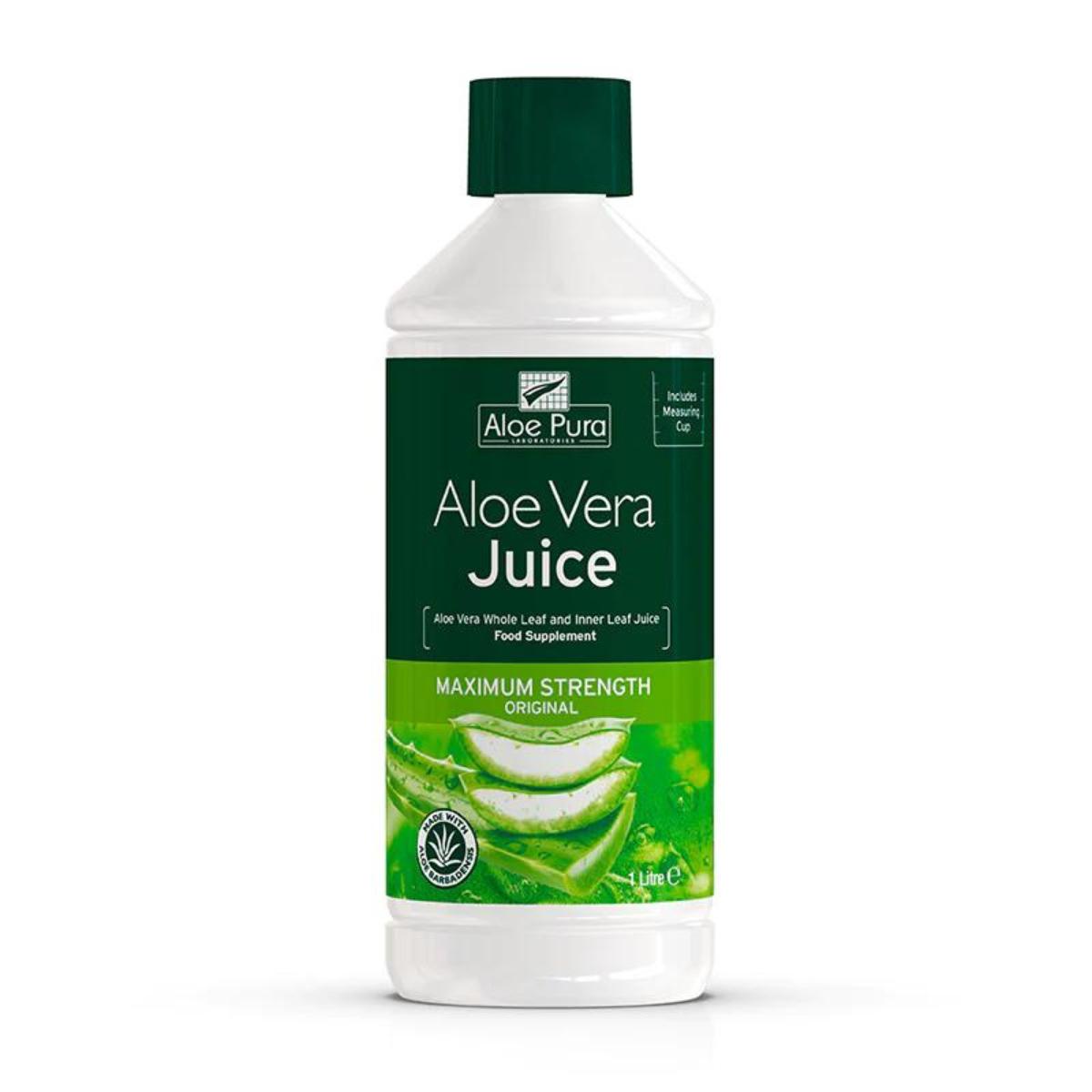 Zumo aloe vera potencia máxima, 500ml/ 1L