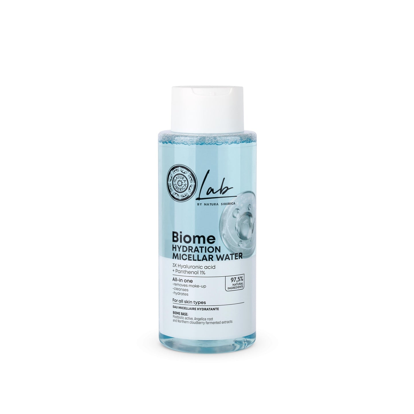 Agua micelar hidratante Natura Siberica 400 ml