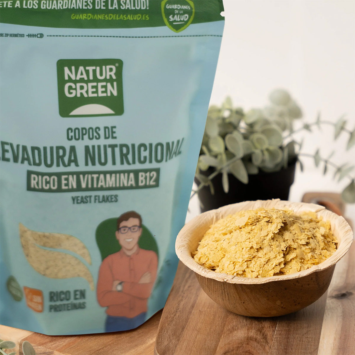 Levadura nutricional Convencional en copos NaturGreen 150 g