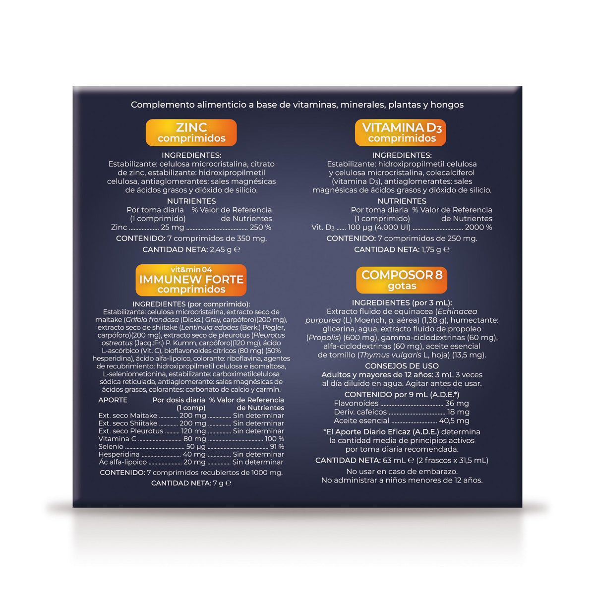 Kit Inmunitario choque, Soria Natural