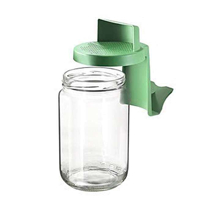 Tarro de germinar con soporte verde GermLine