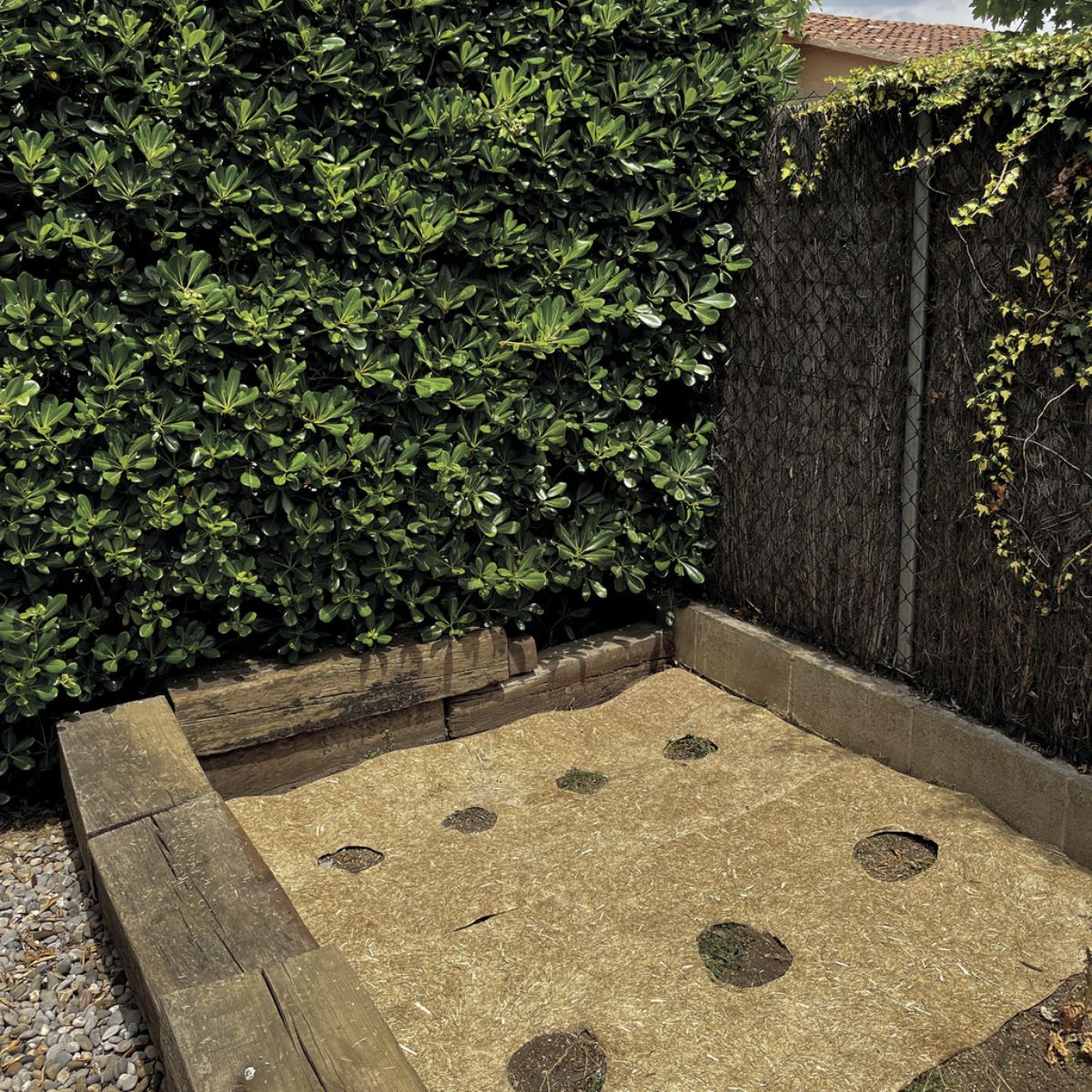 Acolchamiento Antihierbas natural Flaxhemp Nortene 0.75x5 m