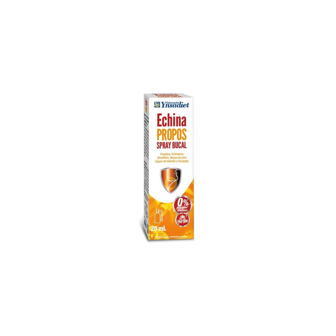 SPRAY BUCAL ECHINA PROPOS Ynsadiet 20 ML. 0% AZ.A