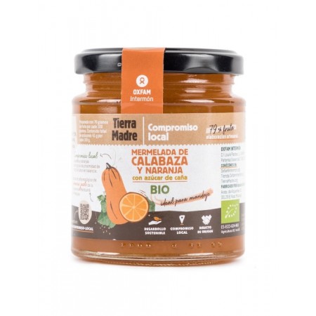 Mermelada de calabaza y naranja BIO Tierra Madre 275 g