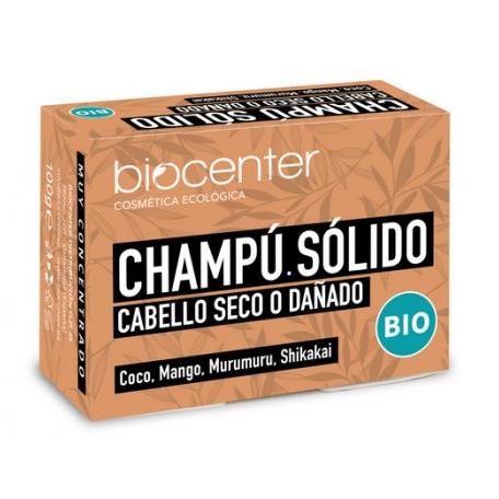 Champú sólido cabello seco o dañado Coco Mango Murumuru Shikakai 100 g