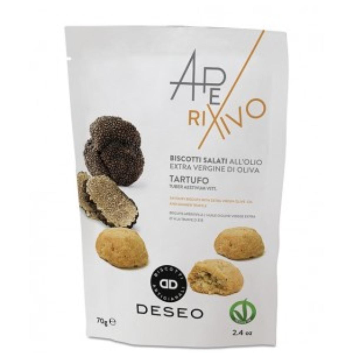 Galletas saladas con trufa Deseo 70g