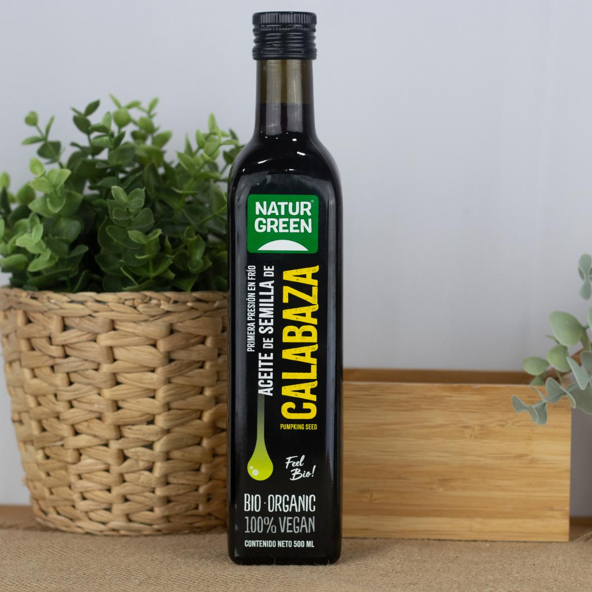 Aceite de semillas de calabaza BIO NaturGreen 500 ml
