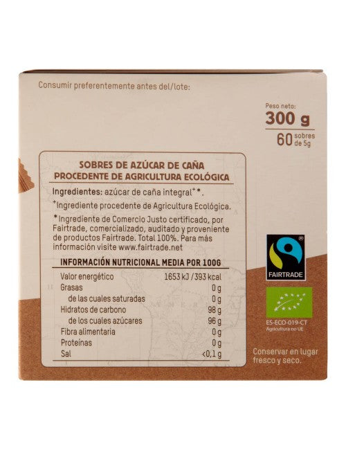 Monodosis azúcar de caña Bio Tierra Madre 60 monodosis