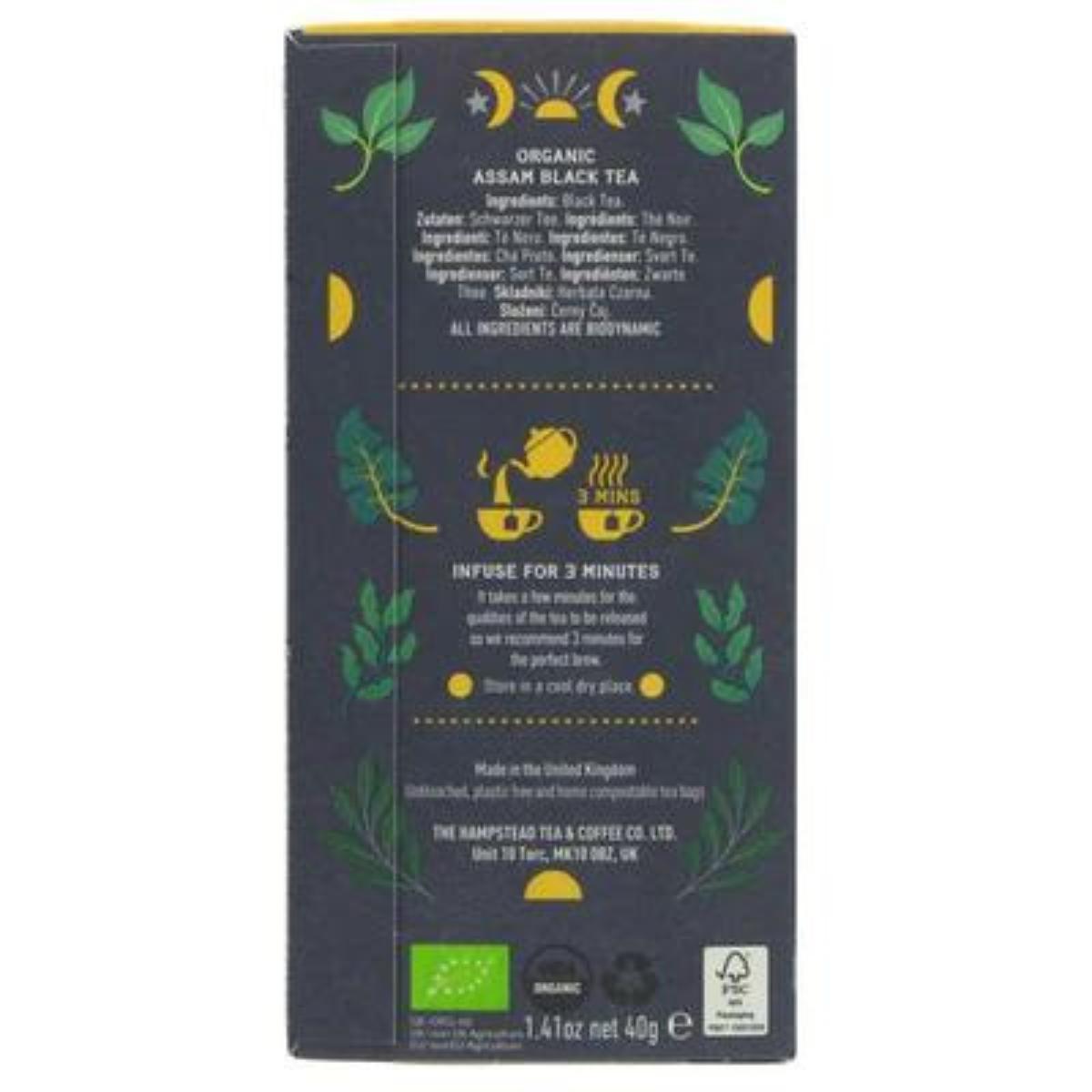 Té Negro assam Hampstead 20 bolsitas