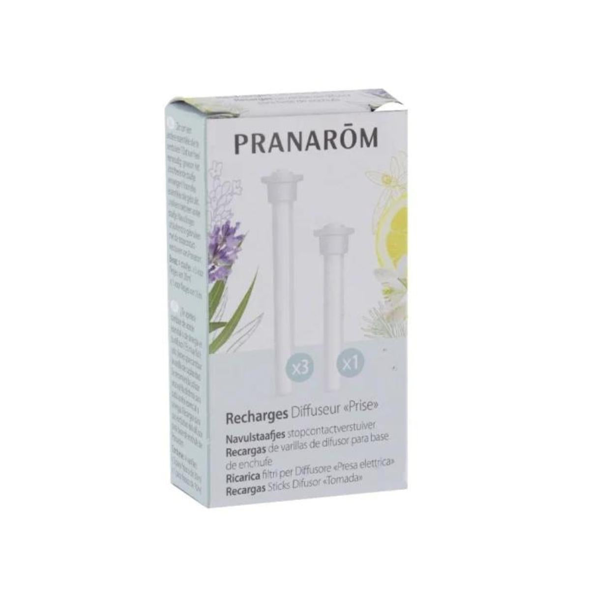 Recargas varillas (3 de 30 ml + 1 10 ml), Pranarôm