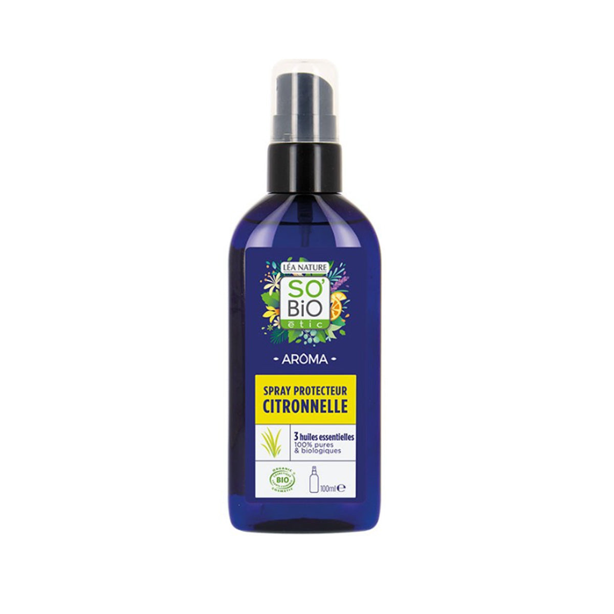 Spray protector citronela SO'BIO etic 100 ml