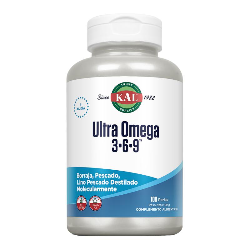 Ultra Omega 3 6 9 Kal 100 Perlas