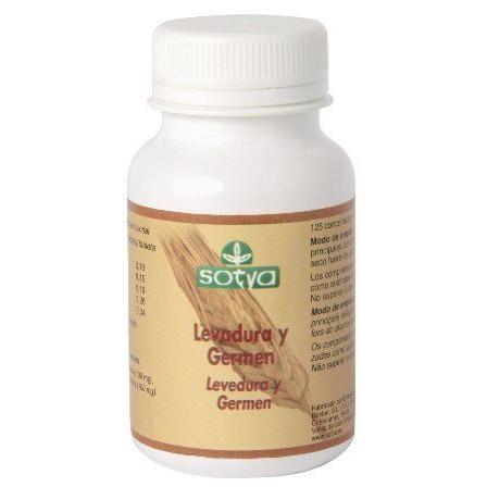 Levadura de cerveza y germen de trigo 600 g Sotya 225 comprimidos