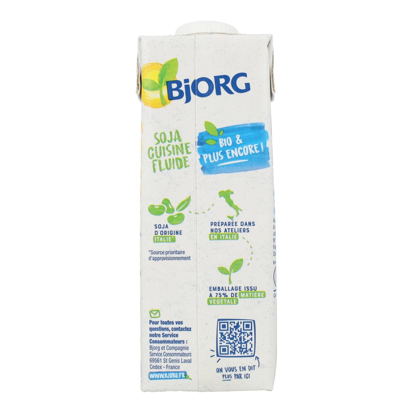 Crema de Soja para Cocinar Bjorg 250 ml