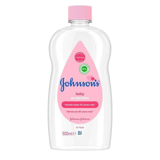 Johnson's Baby Aceite Regular, Deja la Piel Suave y Sana, Ideal para Pieles Delicadas