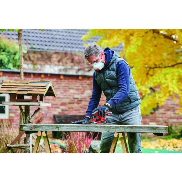 Lijadora orbital -OS 18/187 Li-Solo Einhell