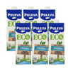 Pack 6 uds Leche Entera ecológica Puleva, 1 L