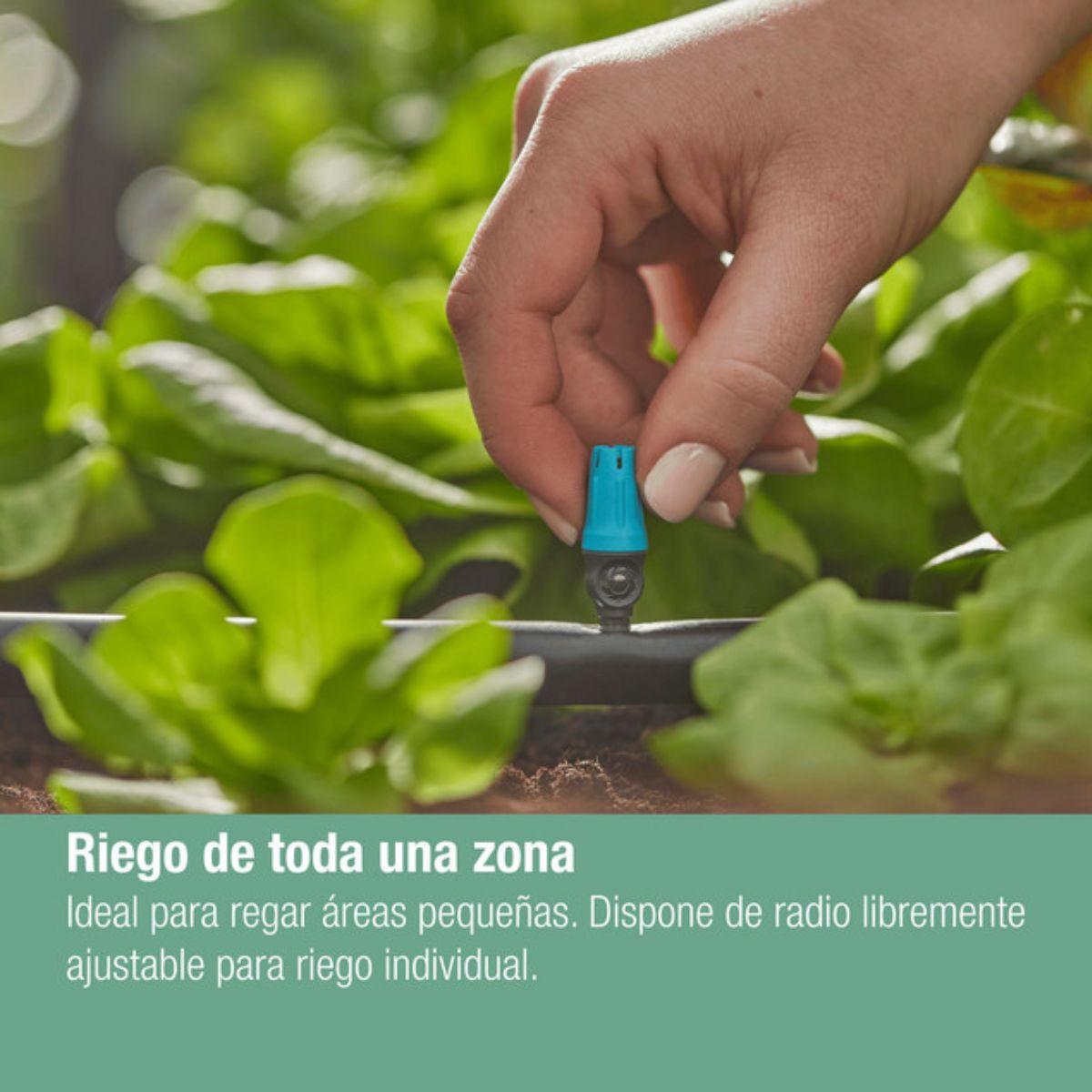 Aspersor para superficies pequeñas x15 Microdripsystem Gardena