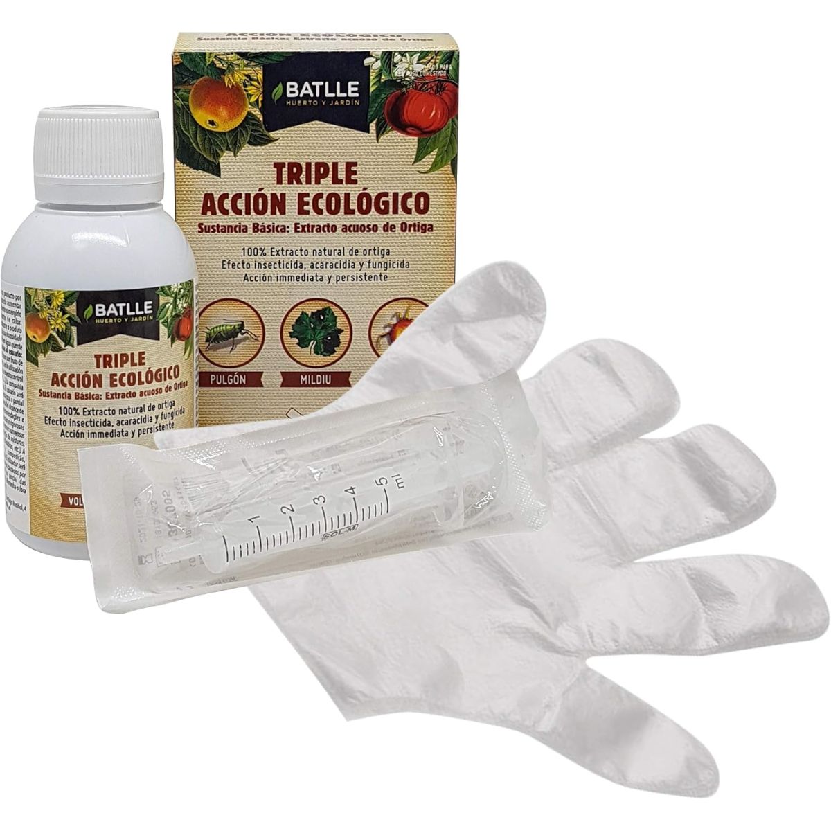 Triple acción Eco concentrado insecticida fungicida acaricida 100 ml Batlle