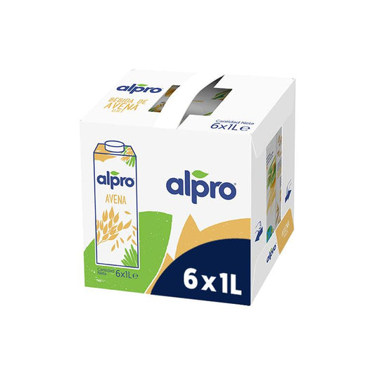 Pack 6 uds Bebida de Avena Alpro 1 Litro