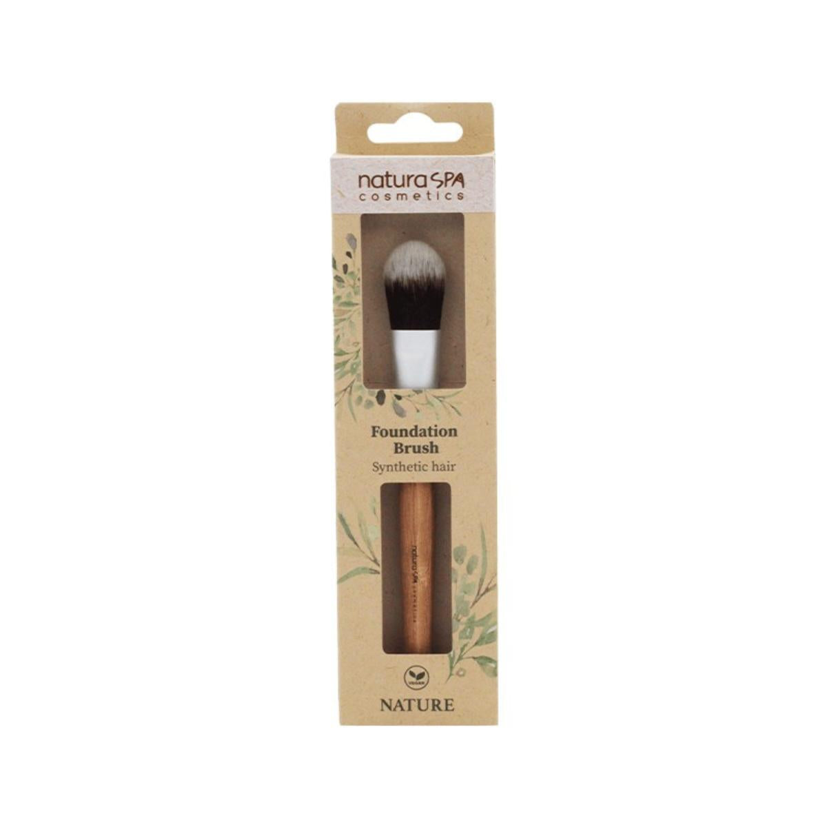 Brocha de maquillaje fluido NaturaBIO Cosmetics 16,5 cm