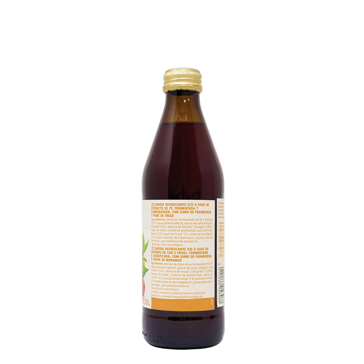 Kombucha Frutos Rojos Bio Voelkel 330 ml
