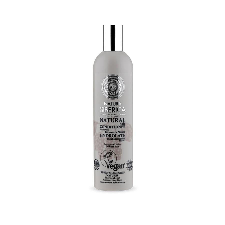 Bálsamo para cabello Débil Energía y Brillo Natura Siberica 400 ml