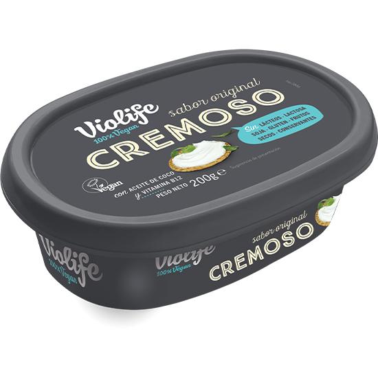 Crema de Queso Vegano Original para untar, 200 g. Violife