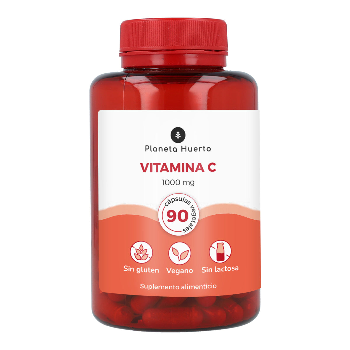 Pack 2x Vitamina C 1000 mg Planeta Huerto 90 cápsulas vegetales